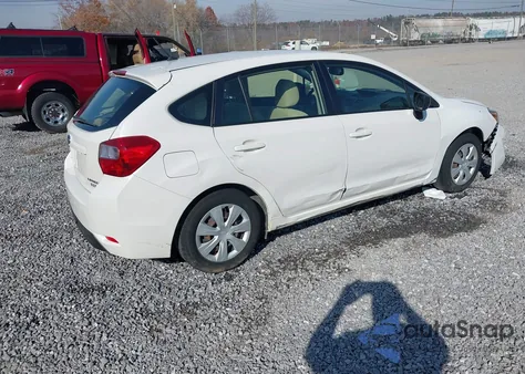 2015 Subaru Impreza 2.0I from USA, damaged, VIN JF1GPAA67F8307071